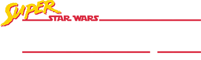 Super Star Wars Return of the Jedi logo for GameBoy